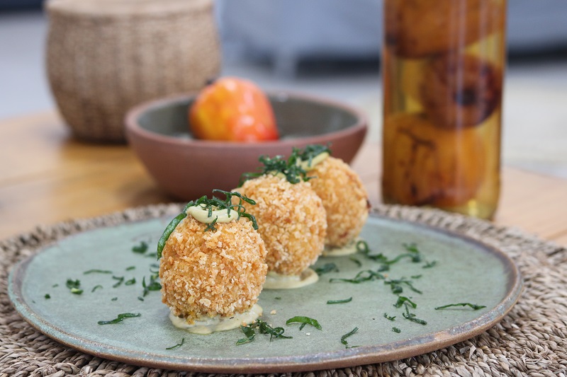 Cozinha Basica manha Arancini Terra Mar