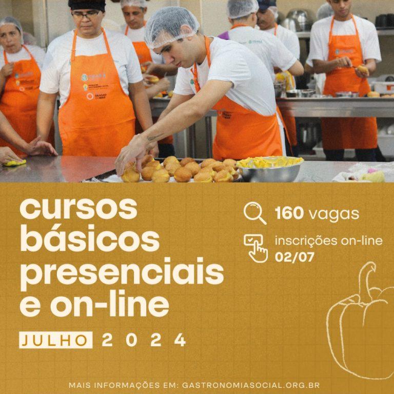 Inscrições – Cursos Básicos – Julho/2024