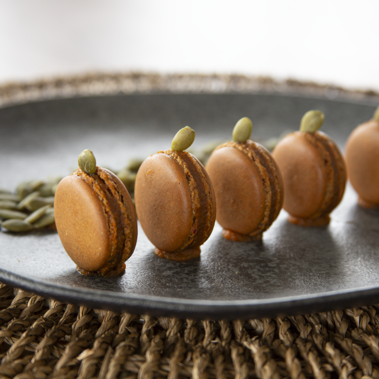 Receita: Macamum (Macaron com aproveitamento integral  do jerimum)