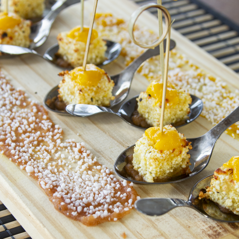 Receita: Mangarindo (Sobremesa zero açúcar de frutas amarelas com geleia de manga e tamarindo)